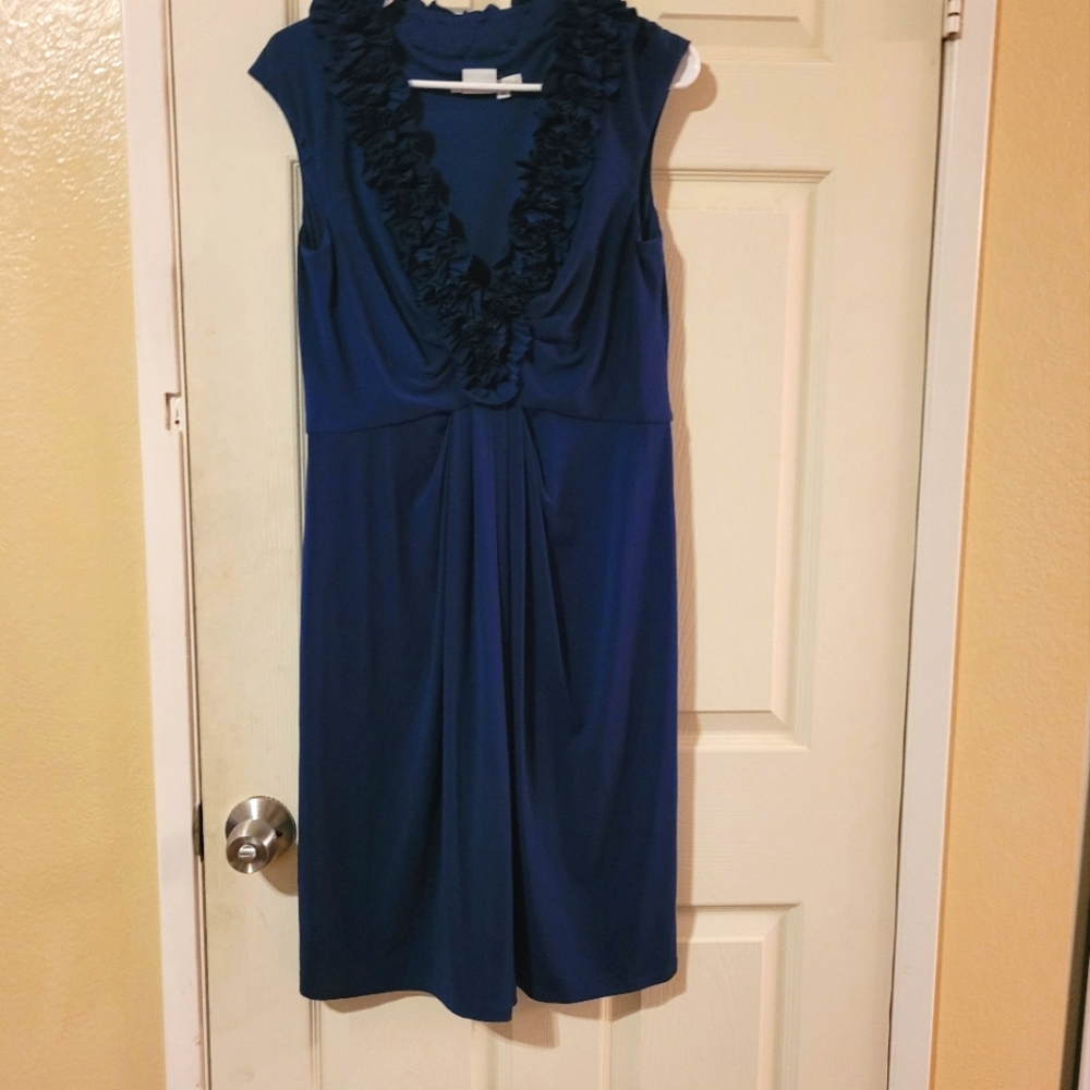 Navy blue dress